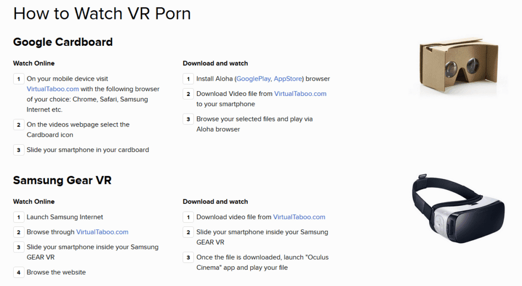 virtual taboo do have help pages